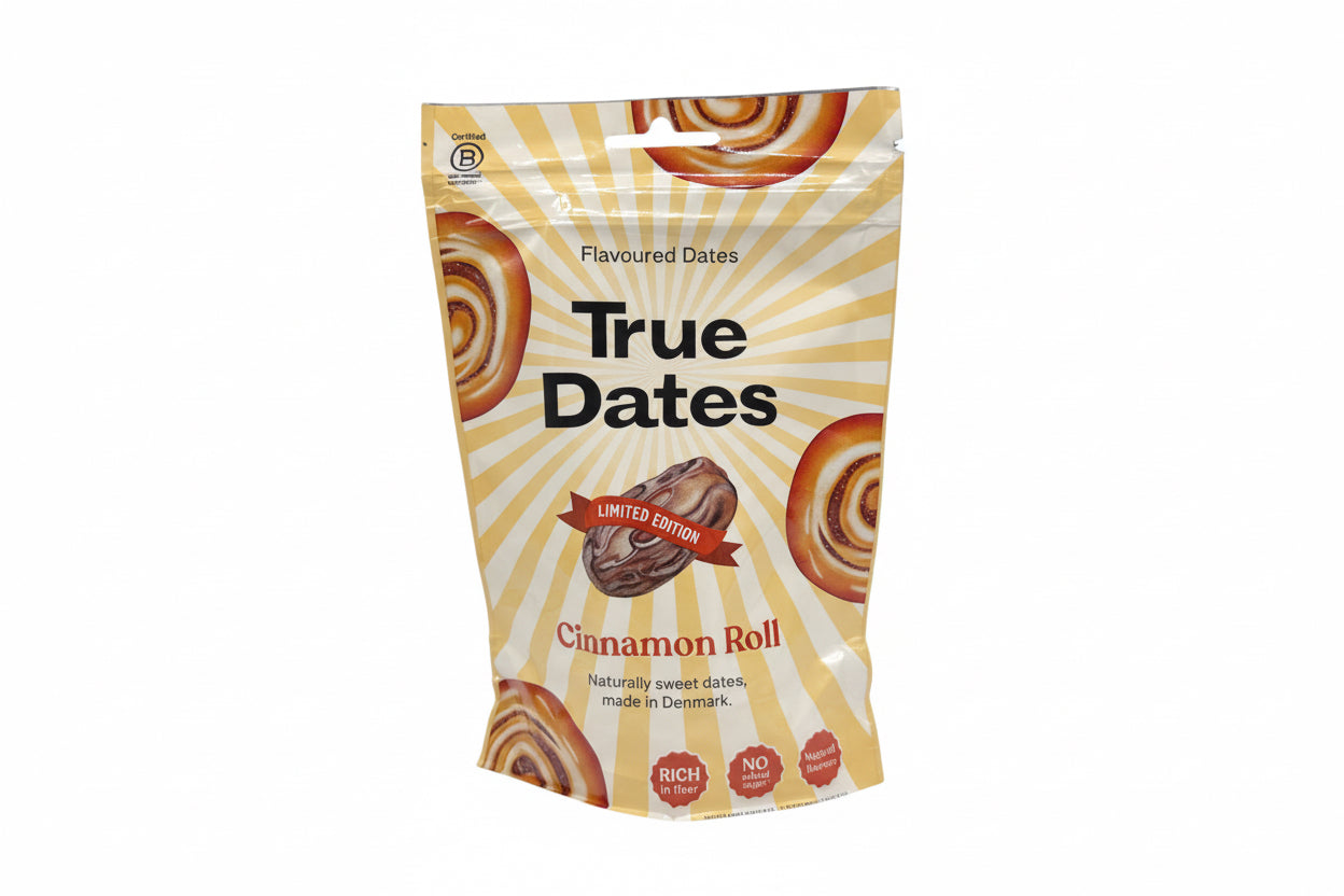 True Dates - Datle s příchutí skořicové rolky 100g