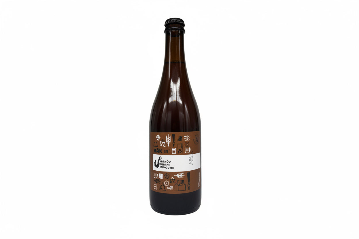 Hakův parní pivovar - Hák 11° (0,75L)