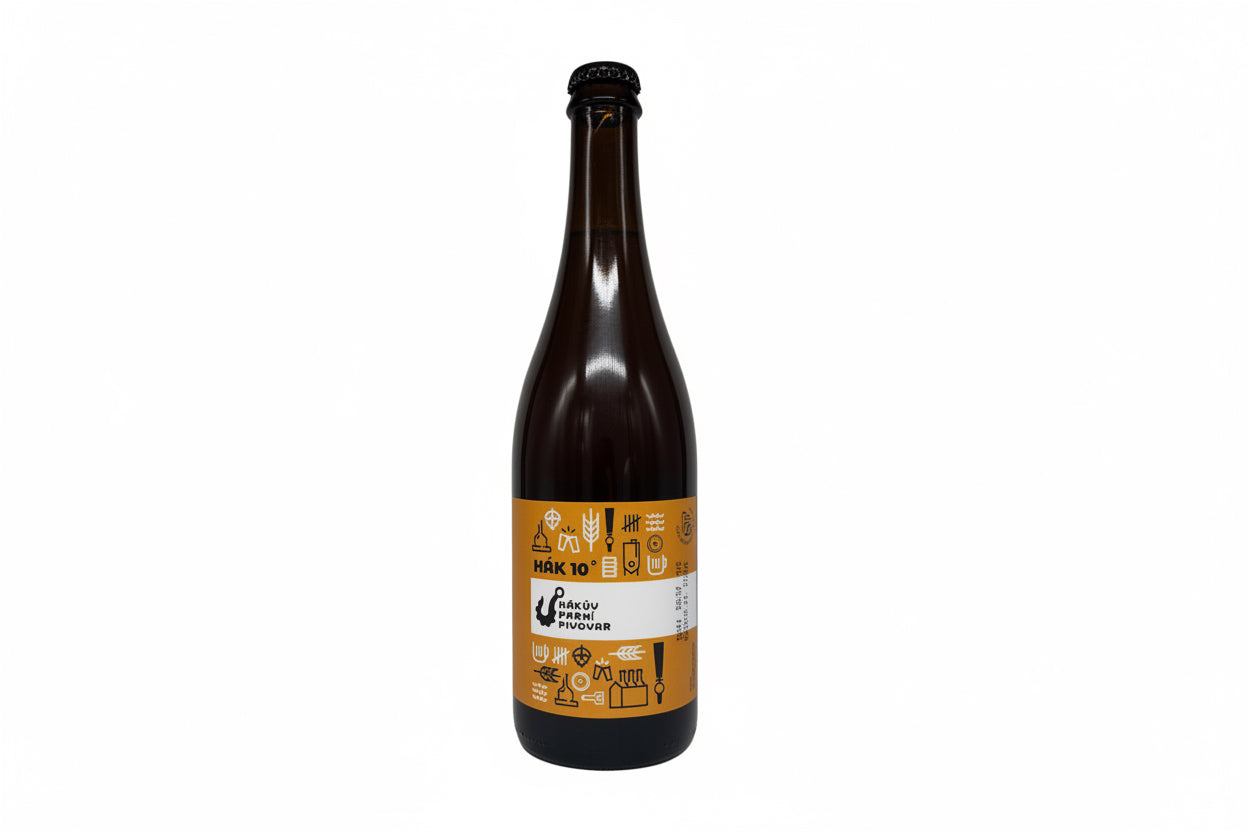Hakův parní pivovar - Hák 10° (0,75L)