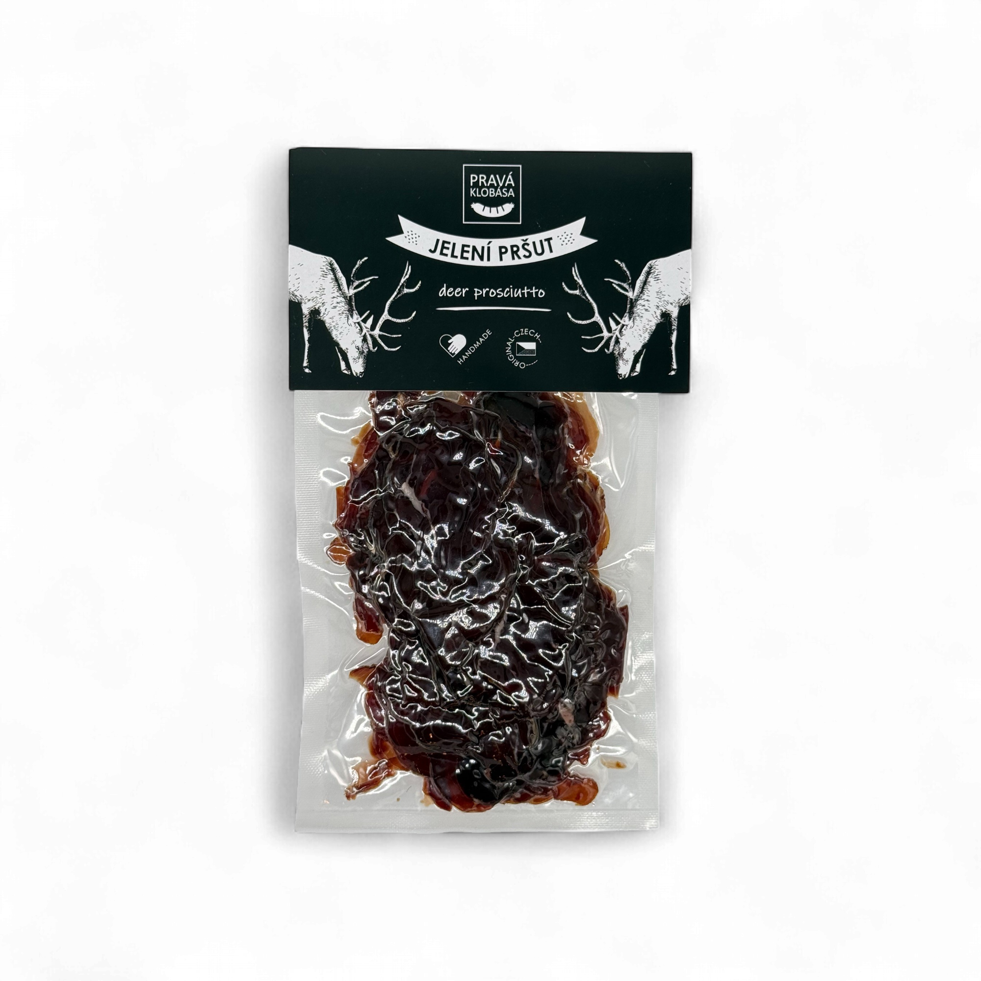 Pravá Klobása - Jelení pršut plátky (100g)