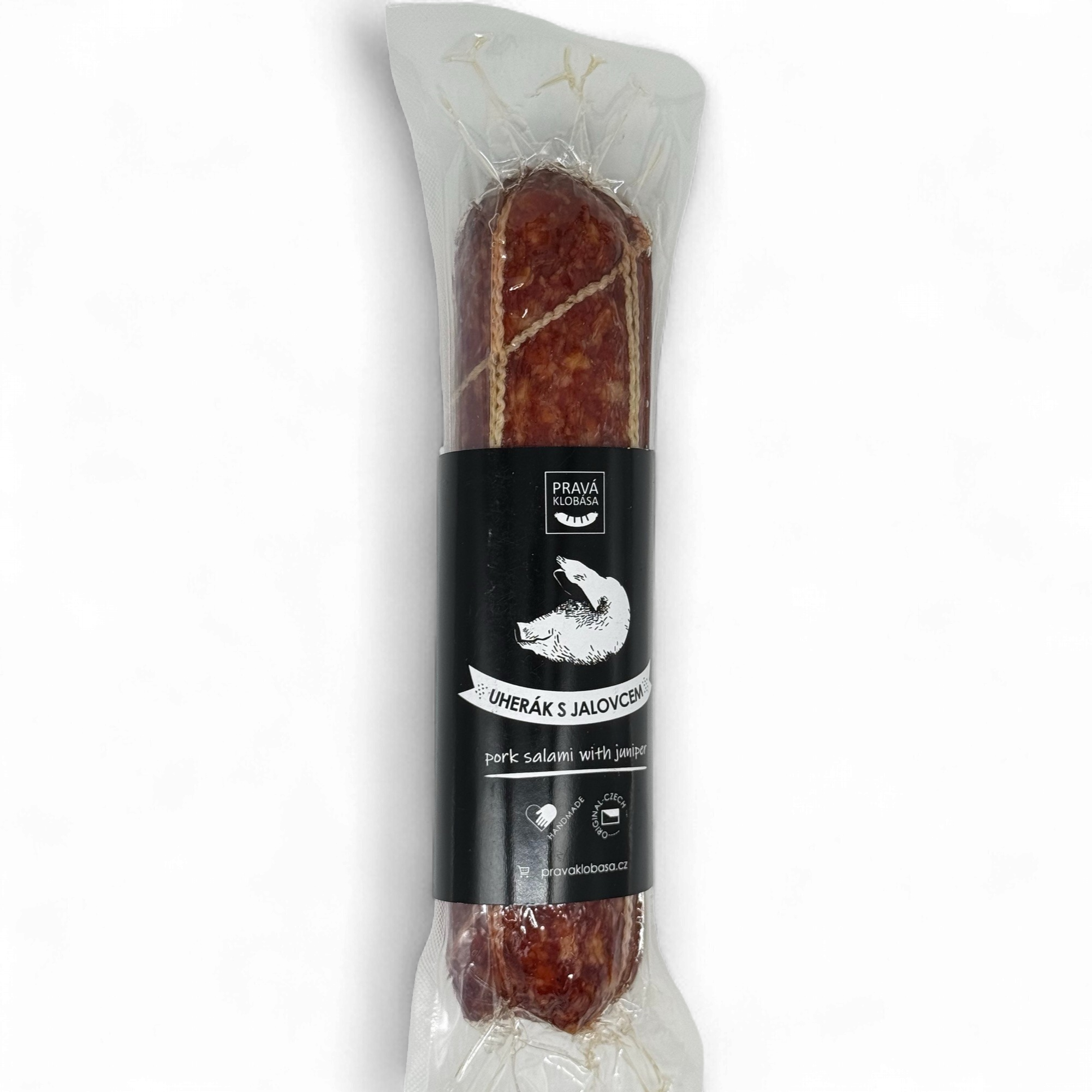 Pravá Klobása - Uherák s jalovcem malý (290g)