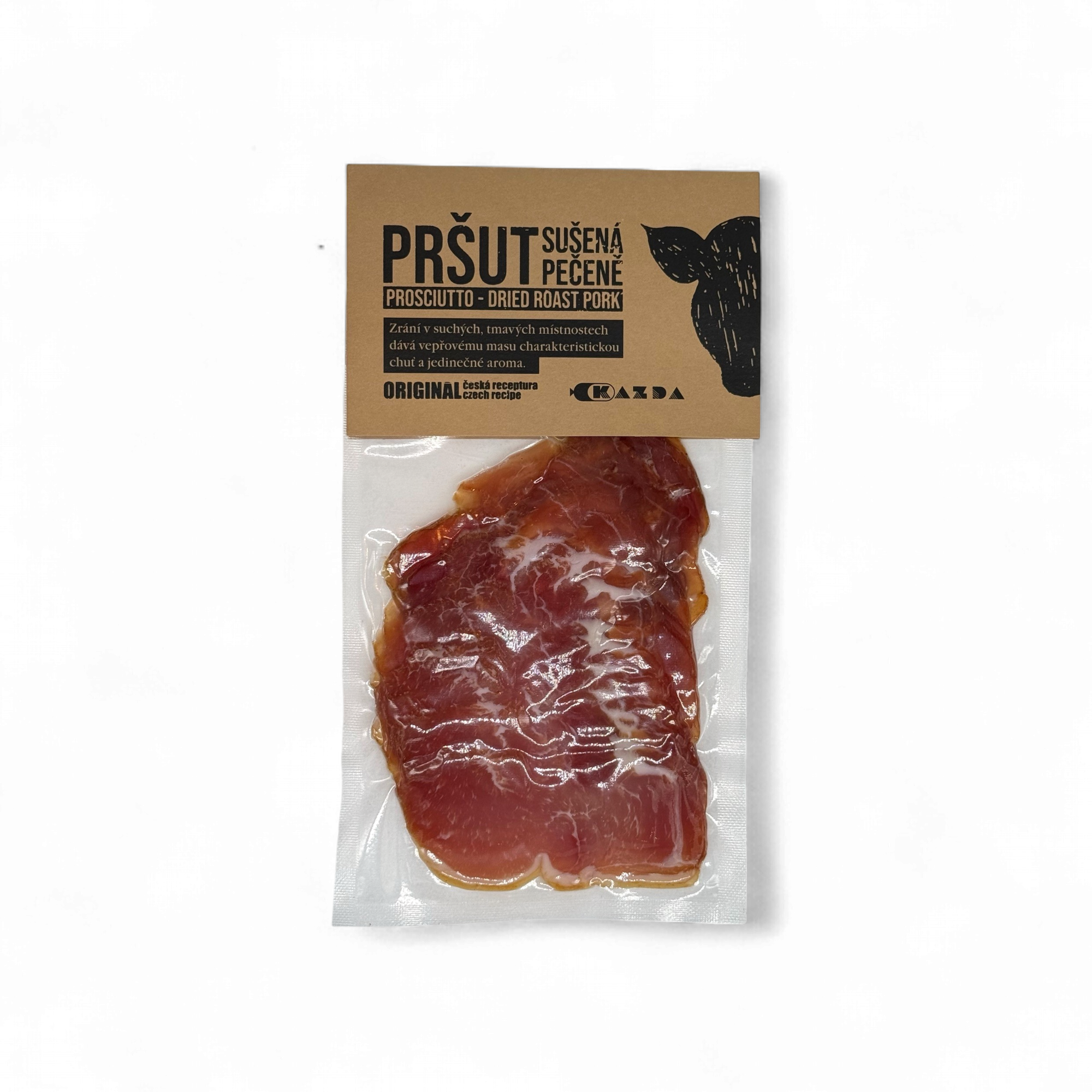 KAZDA - Sušená vepřová pečeně pršut 100g