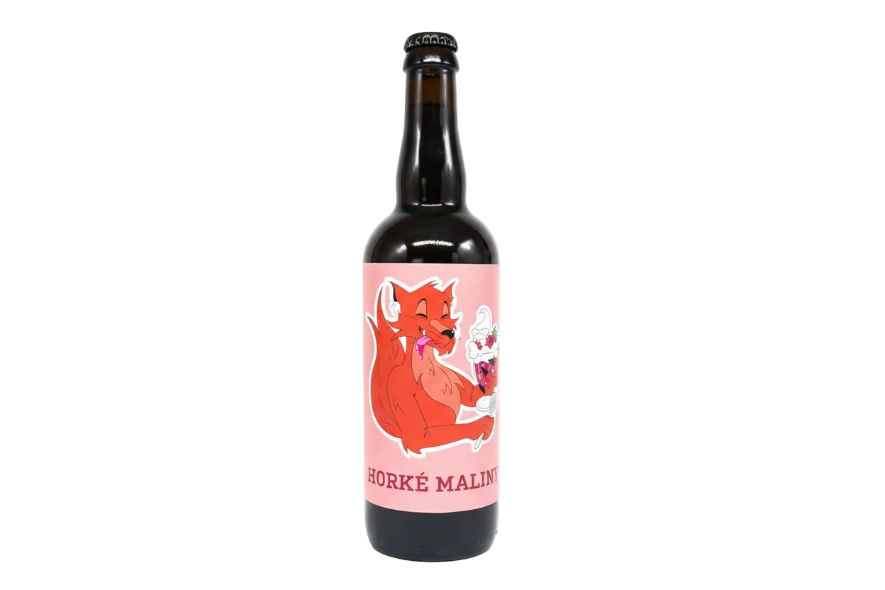 Červený Vlk - Horké Maliny (0,75L)