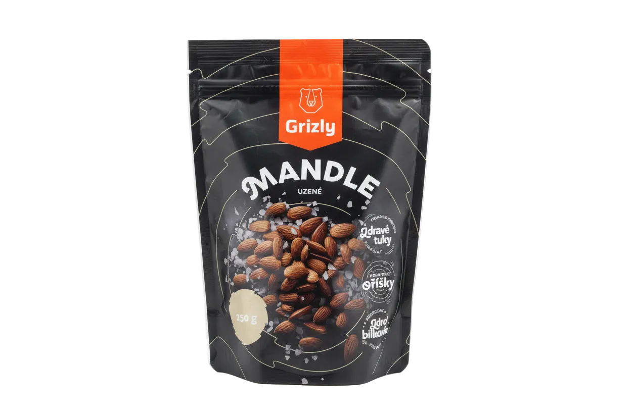 Grizly - Mandle uzené (250g)