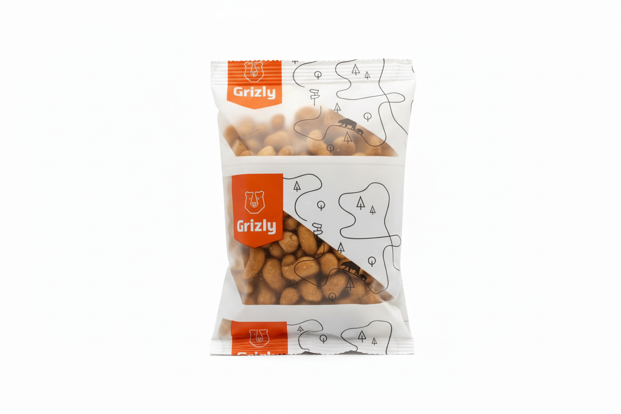 Grizly - Kešu česnekové s rozmarýnem (250g)