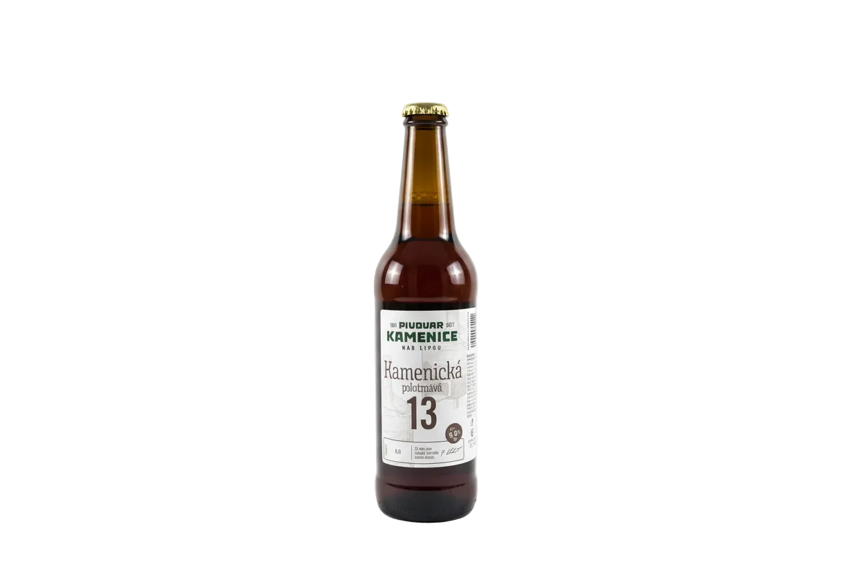Kamenice nad Lipou - Kamenická Polotmavá 13 (0,5L)