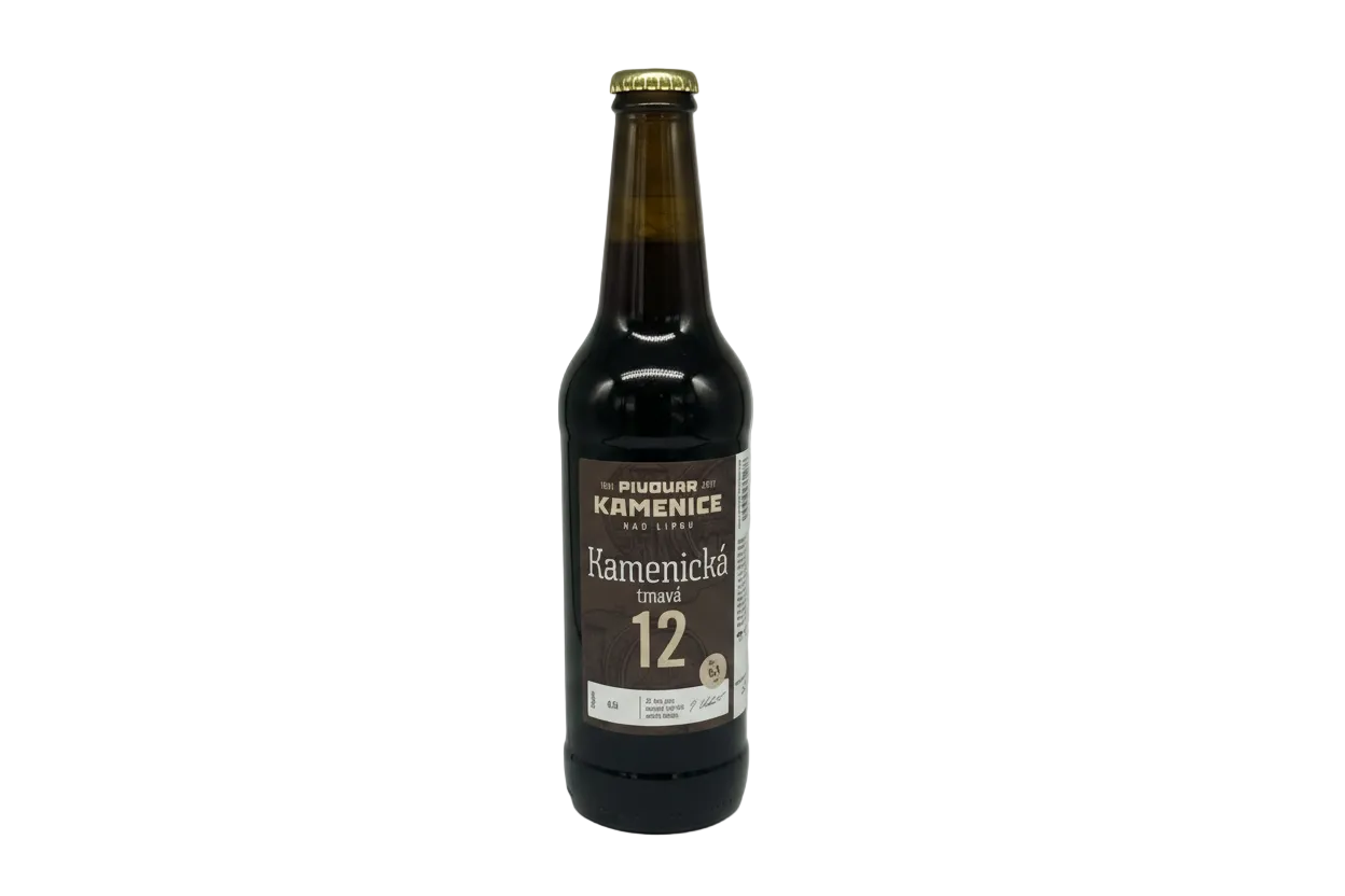 Kamenice nad Lipou - Kamenická Tmavá 12 (0,5L)