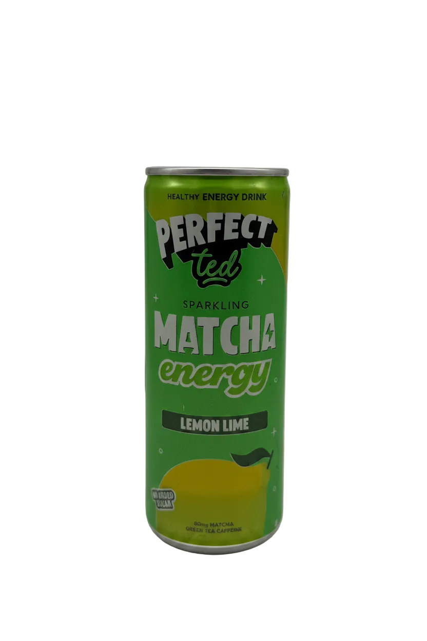 PerfectTed - Matcha Juicy Peach - citron a limeta (0,25L)