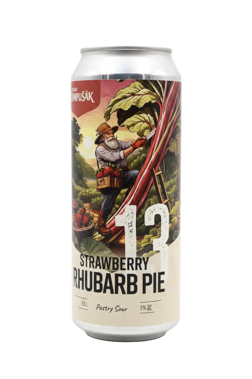 Rampušák - Rhubarb pie Sour (0,5L)
