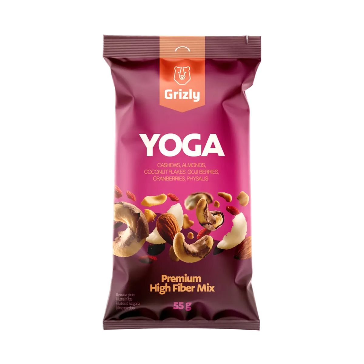 Grizly - Yoga ořechový mix (55g)