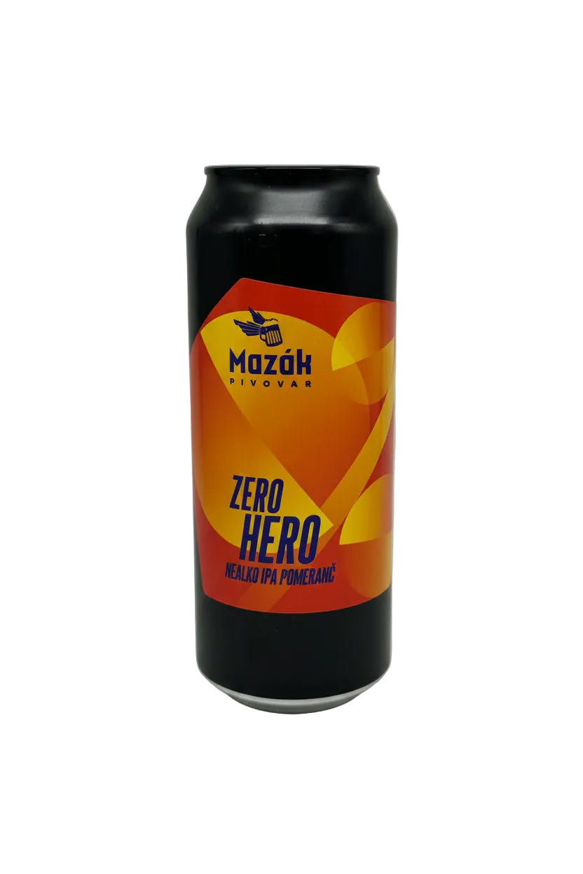 Mazák - ZERO HERO Pomeranč (0,5L)