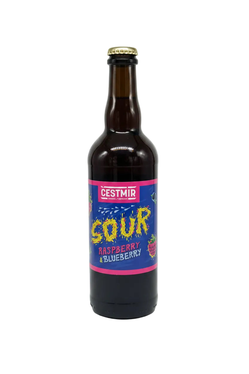Čestmír - Sour Raspberry & Blueberry  (0,75L)