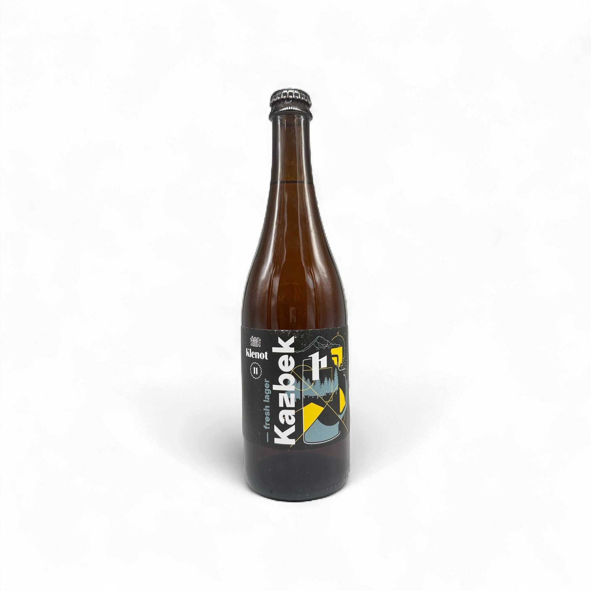 Hradecký Klenot - Světlý Ležák Kazbek (0,75L)