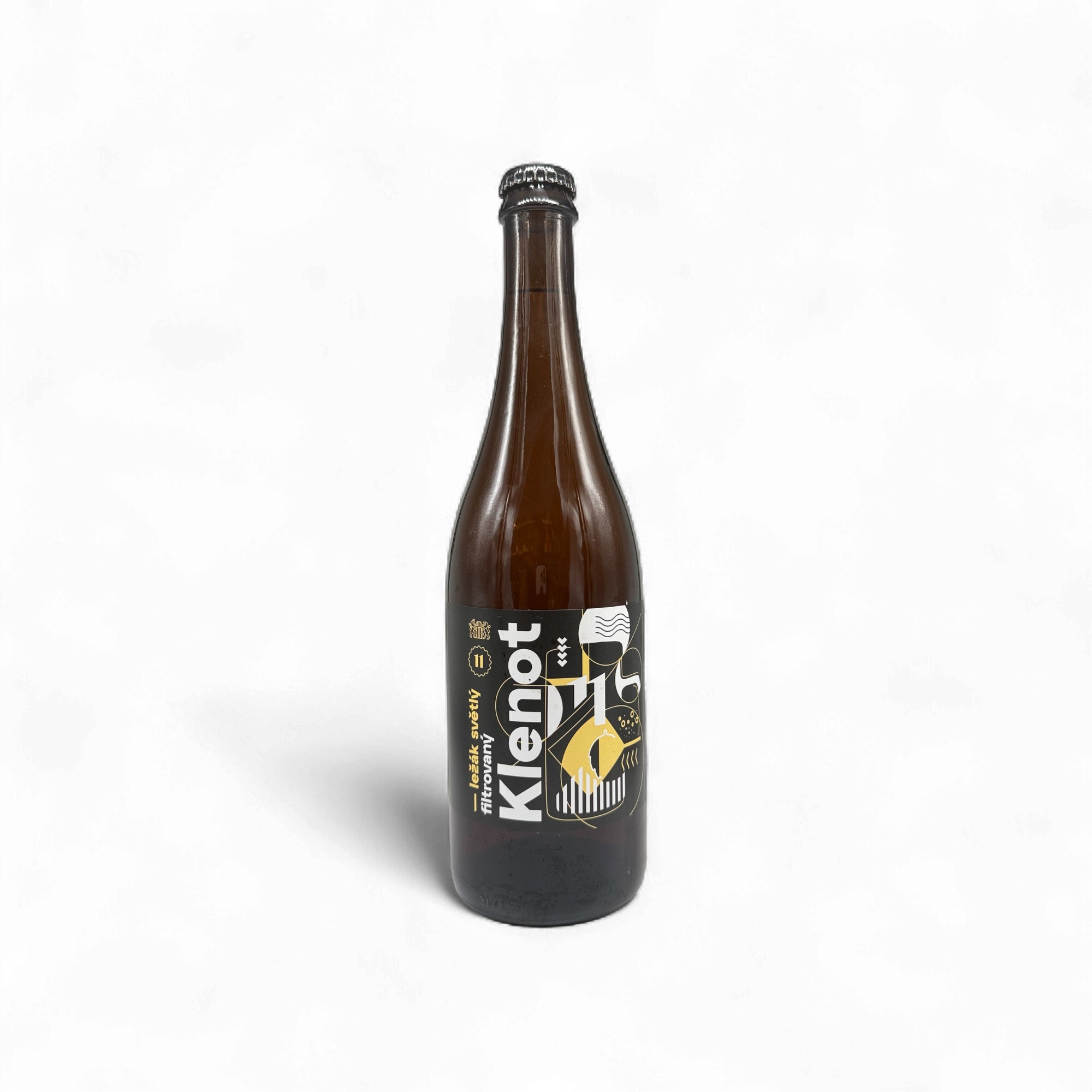 Hradecký Klenot - Světlý Ležák 11° 0,7 L)