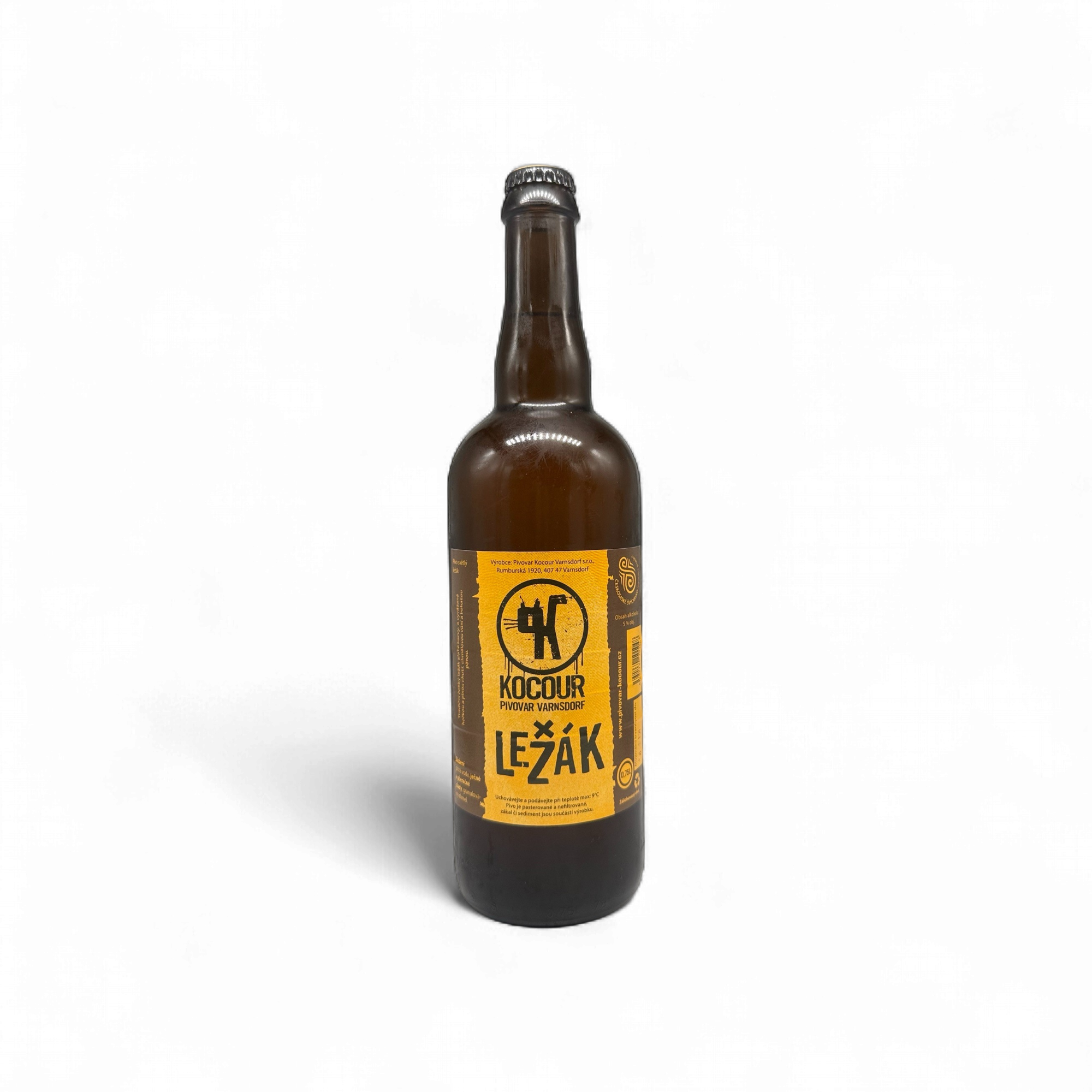 Kocour - Světlý ležák (0,75L)