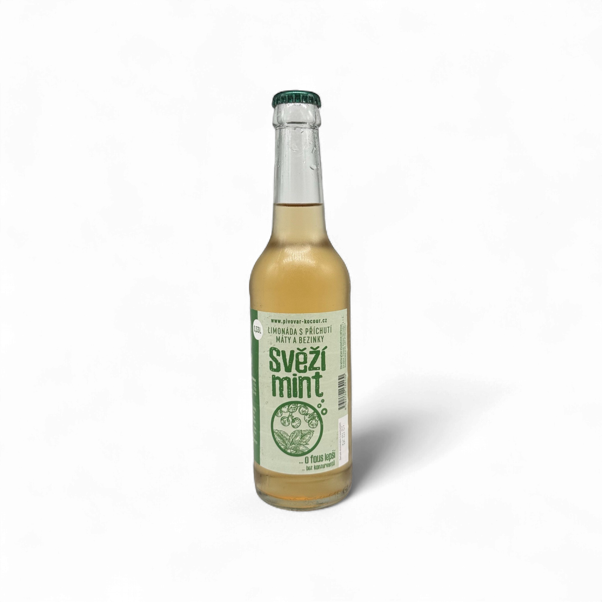 Kocour - Bezinkovo-mátová limonáda (0,33L)